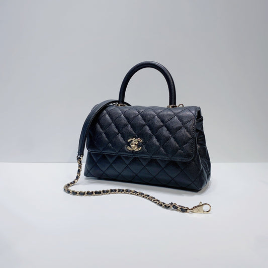 No.3796-Chanel Caviar Small Coco Handle