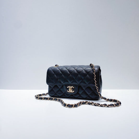 No.3665-Chanel Caviar Classic Mini Flap 20cm