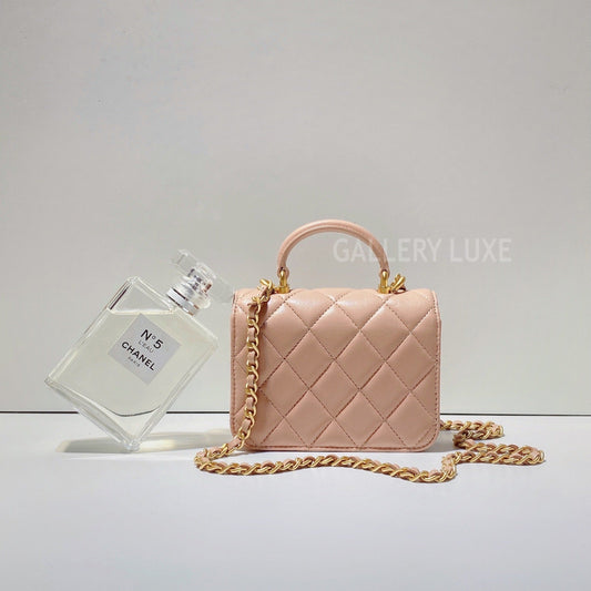No.2980-Chanel Small Timeless Classic Handle With Chain (Brand New /全新)