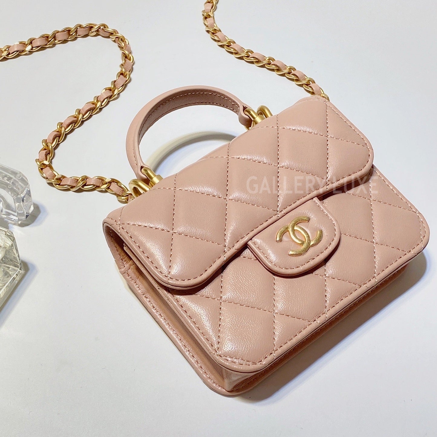 No.2980-Chanel Small Timeless Classic Handle With Chain (Brand New /全新)