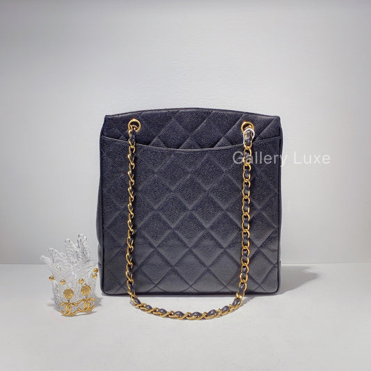 No.2382-Chanel Vintage CC Turn-Lock Shoulder Bag