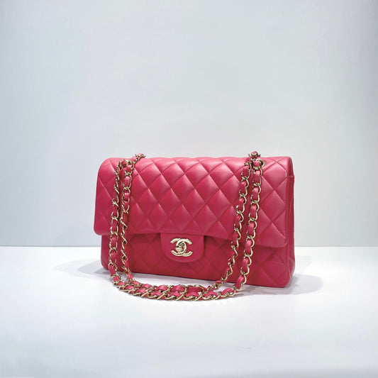 No.3707-Chanel Lambskin Classic Flap Bag 25cm