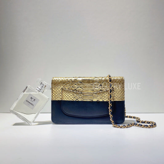 No.3058-Chanel Timeless Classic Duo Wallet On Chain