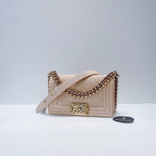 No.3597-Chanel Caviar Boy 20cm