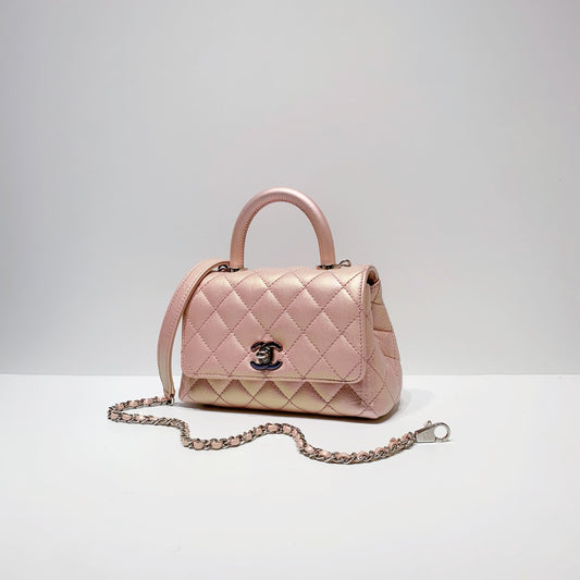 No.3963-Chanel Caviar Mini Coco Handle