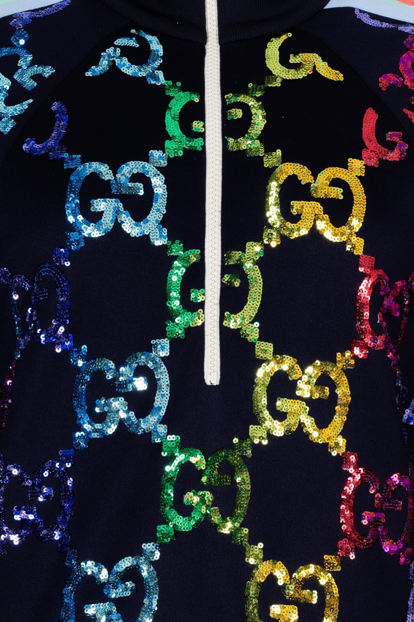 Luxury Gucci Trending 2025 GG Dress Sequins Rainbow