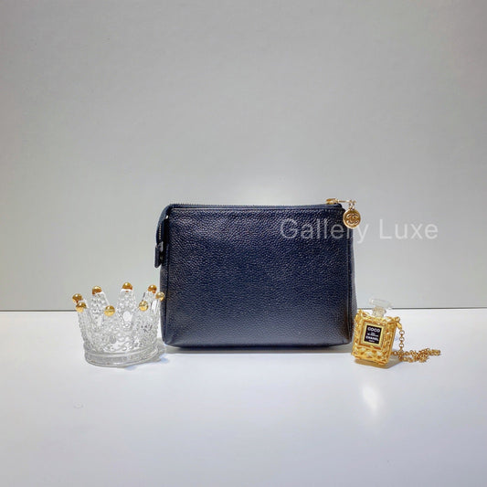 No.2779-Chanel Vintage Caviar Small Pouch