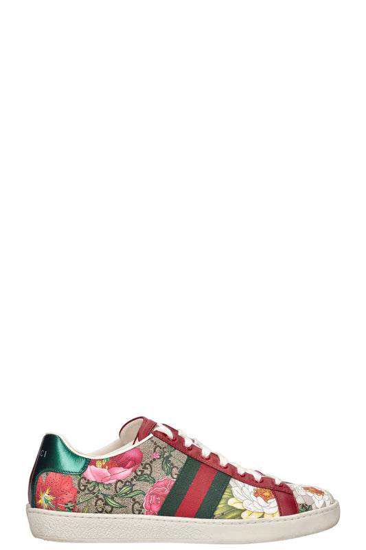 Luxury Gucci Trending 2025 Ace Supreme Floral Sneaker
