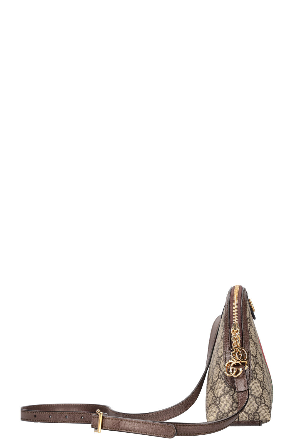 Luxury Gucci Trending 2025 Ophidia Dome Shoulder Bag GG Coated Canvas