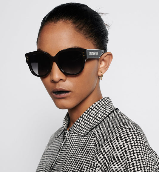 Luxury Diorpacific B2I Black Butterfly Sunglasses