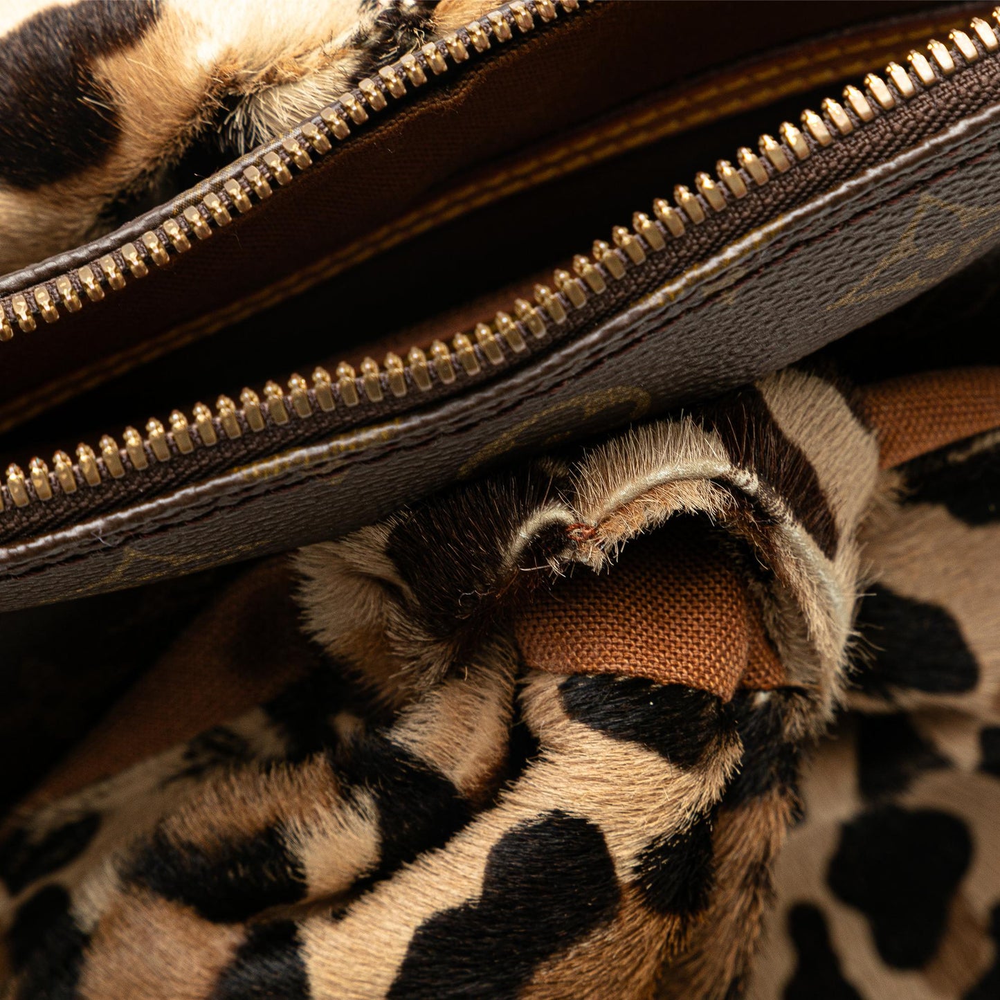 Louis Vuitton Azzedine Alaia Monogram Leopard Alma (SHG-shEsoa)