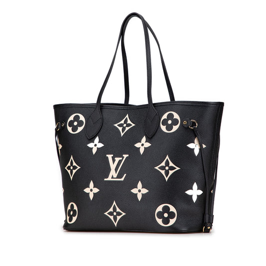 Louis Vuitton Bicolor Monogram Giant Empreinte Neverfull MM