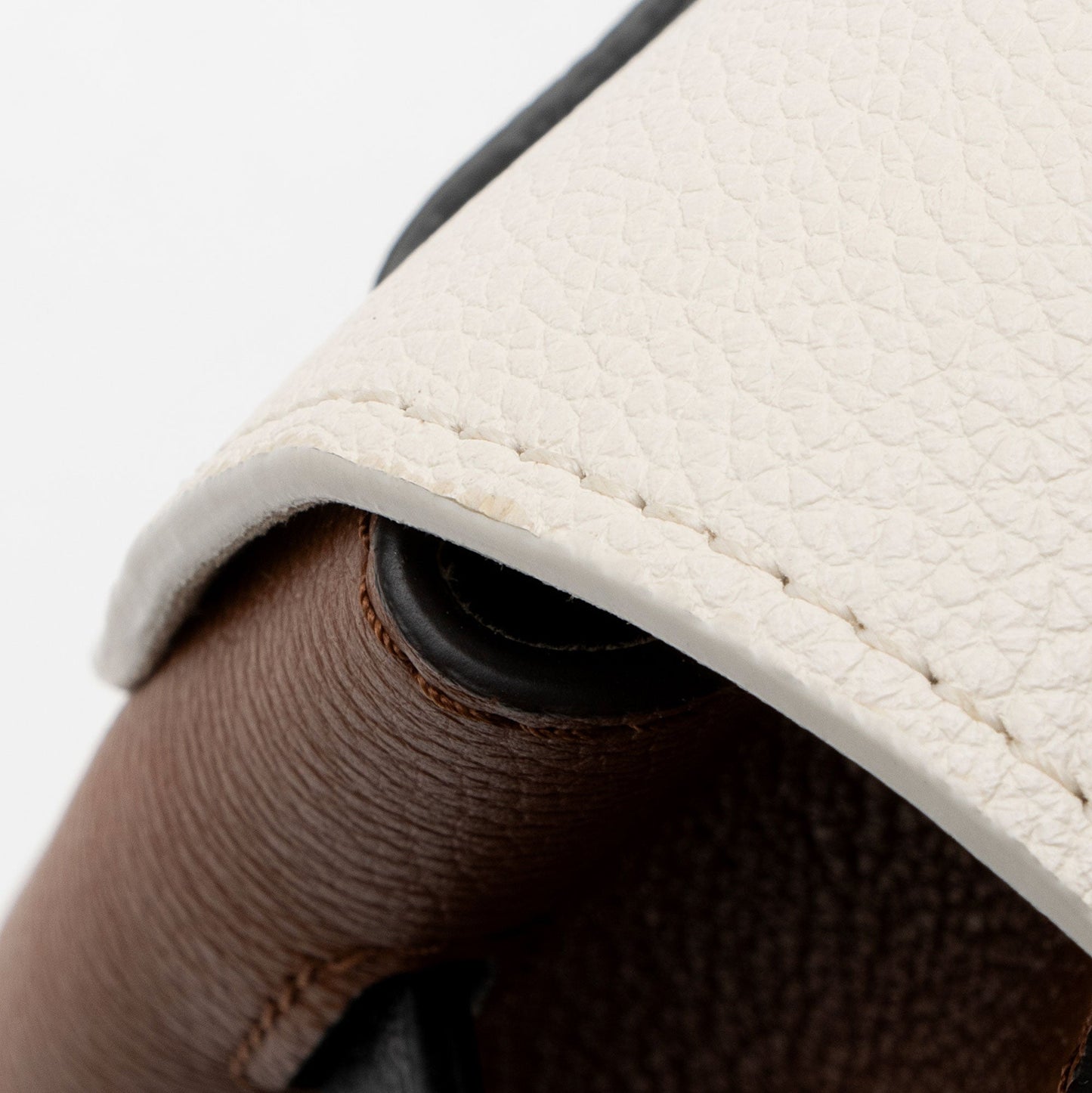 Louis Vuitton Calfskin Lockme Ever MM Top Handle