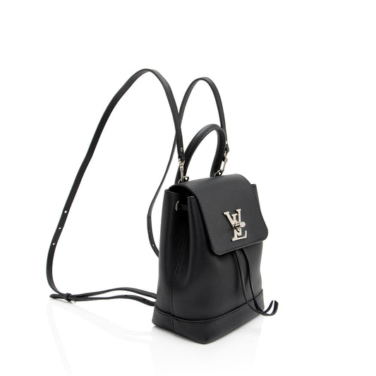 Louis Vuitton Calfskin Lockme Mini Backpack
