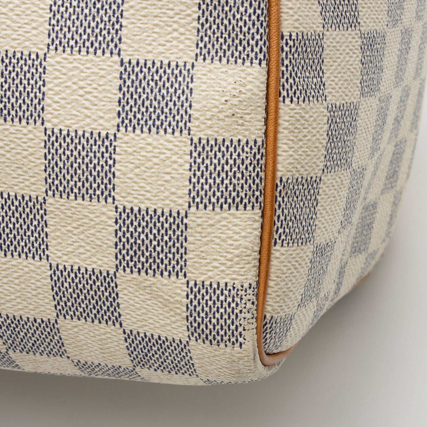 Louis Vuitton Damier Azur Speedy 30 Satchel
