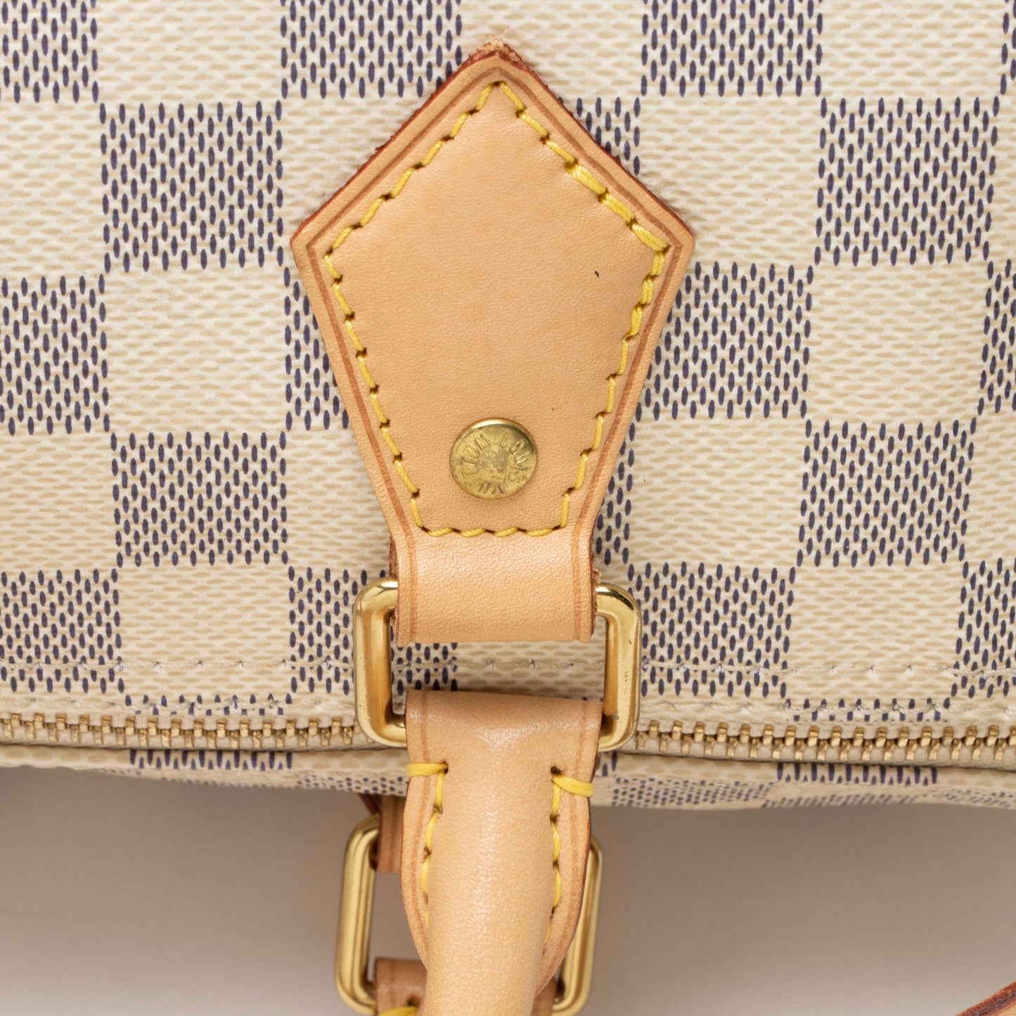 Louis Vuitton Damier Azur Speedy 30 Satchel
