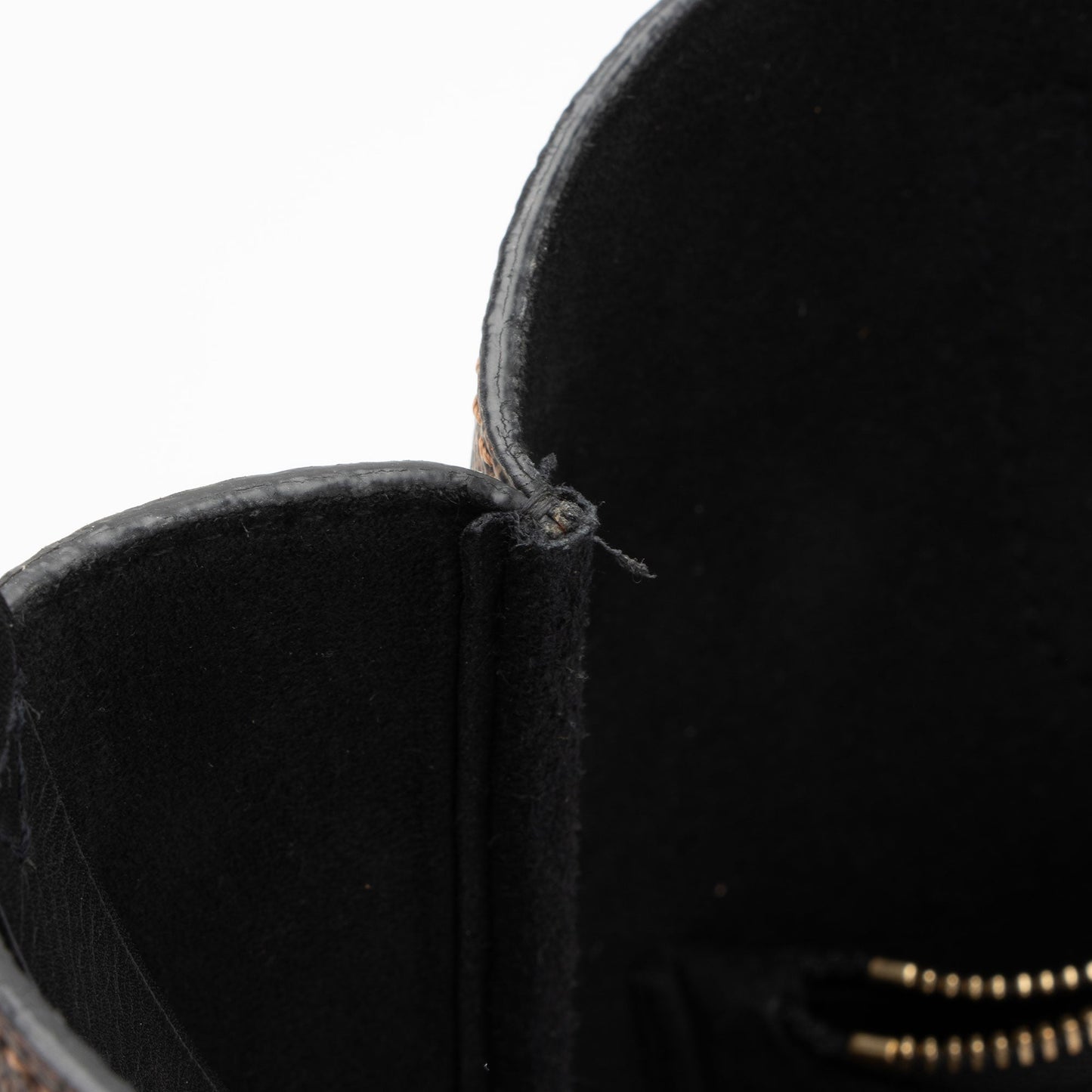 Louis Vuitton Damier Ebene Belmont MM Tote (SHF-7iEM38)