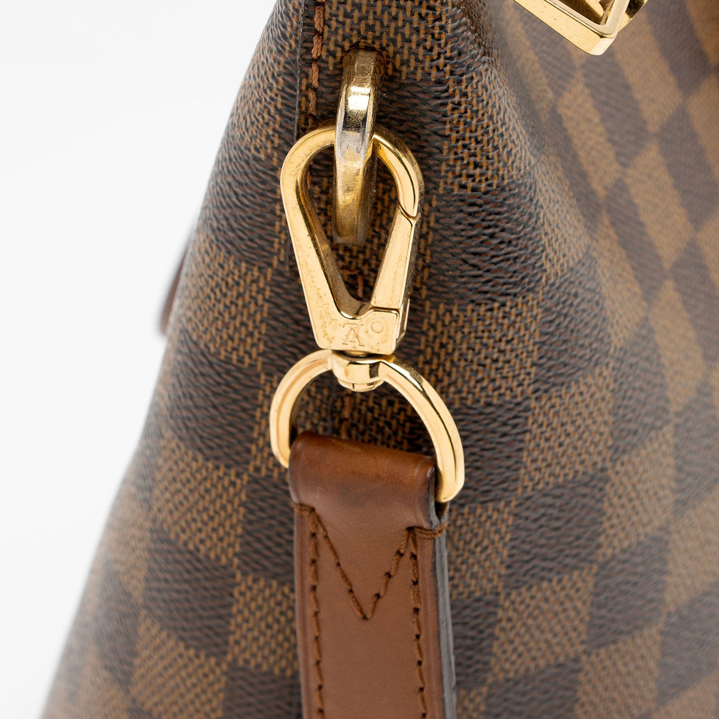 Louis Vuitton Damier Ebene Belmont Tote (SHF-e1PDWV)