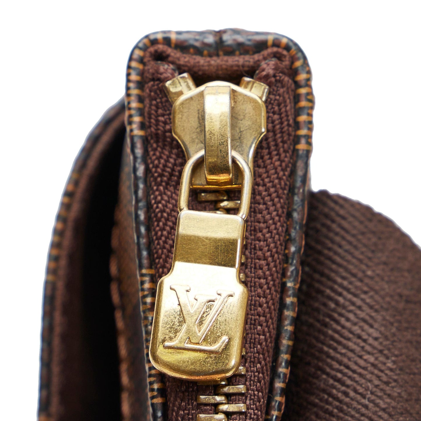 Louis Vuitton Damier Ebene Brooklyn Flat Pochette (SHG-ggyGpE)
