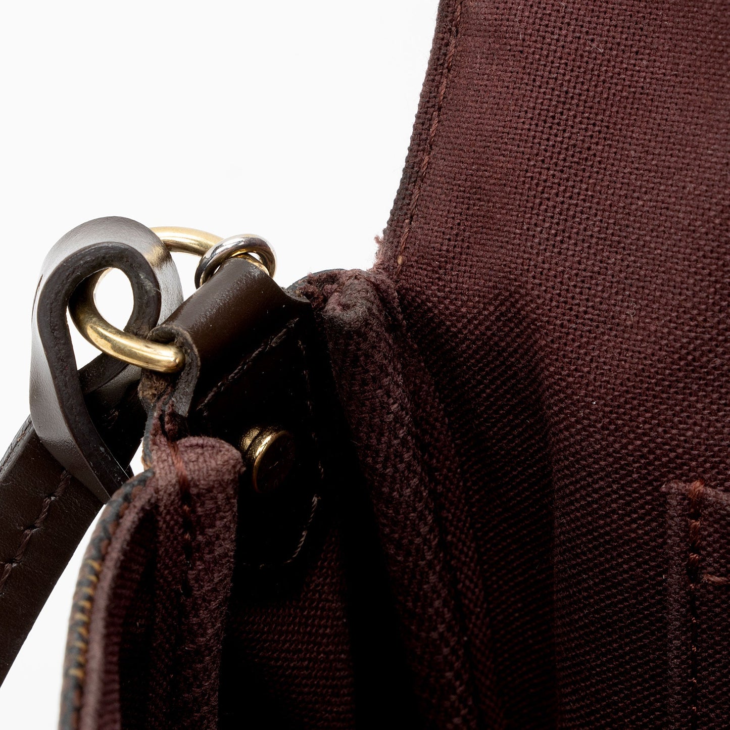 Louis Vuitton Damier Ebene Favorite PM Shoulder Bag (SHF-XSiqcg)