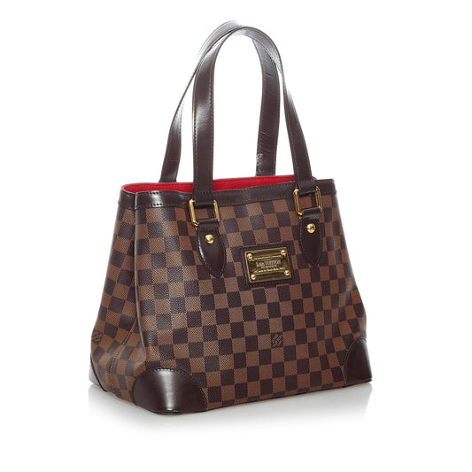 Louis Vuitton Damier Ebene Hampstead MM (SHG-30612)