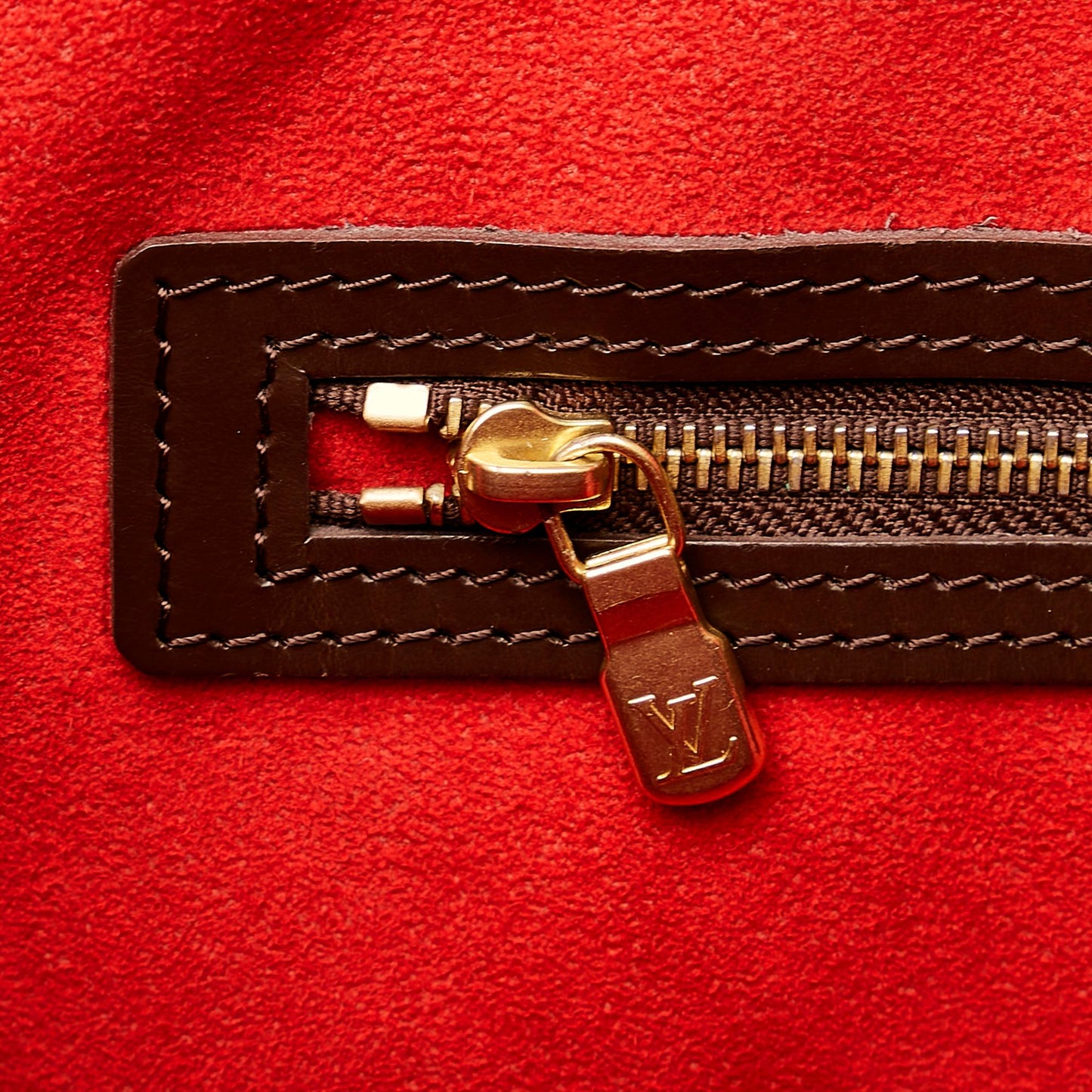 Louis Vuitton Damier Ebene Hampstead MM (SHG-34412)