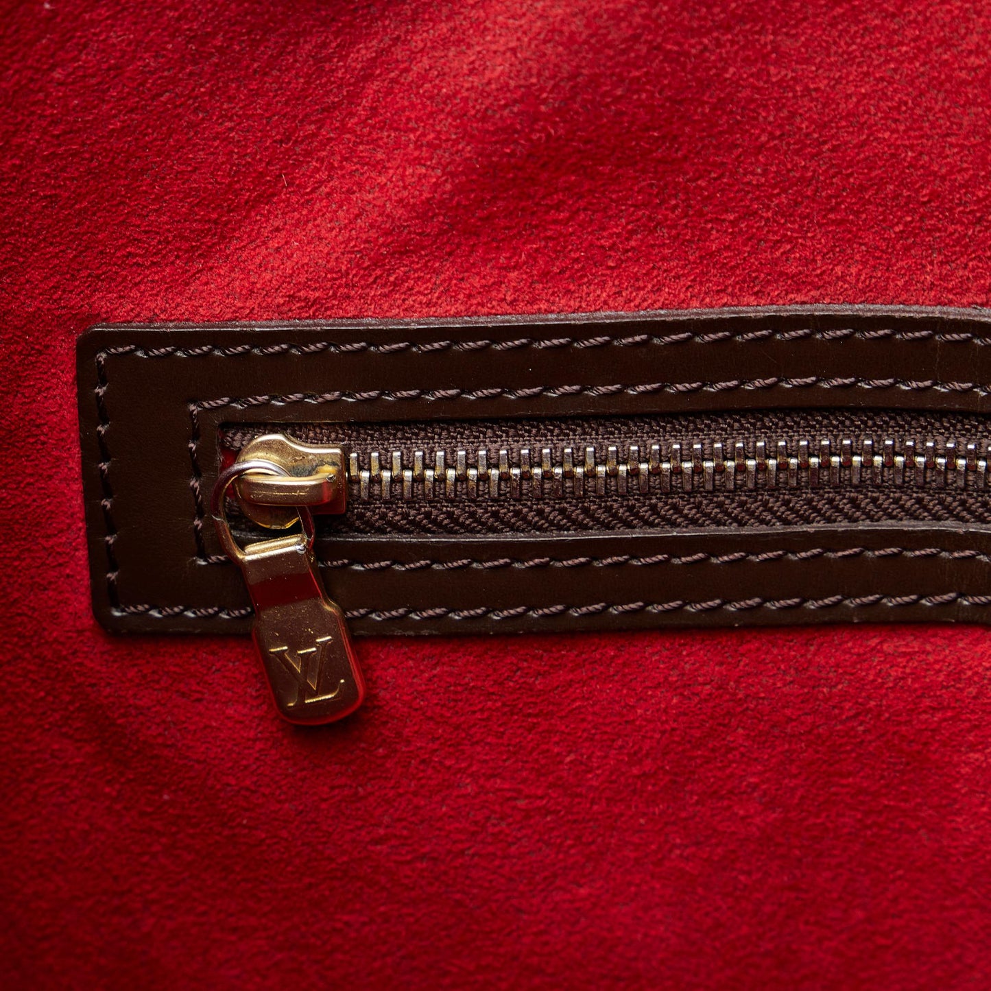 Louis Vuitton Damier Ebene Hampstead MM (SHG-HMjJrj)