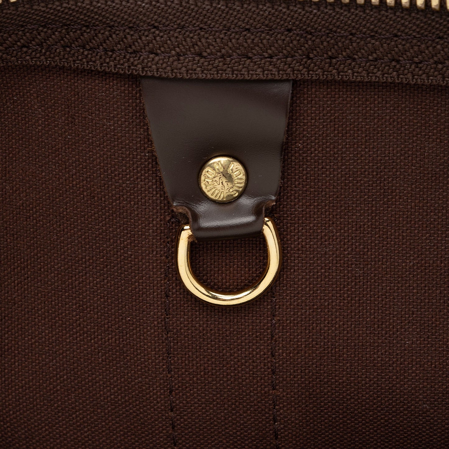 Louis Vuitton Damier Ebene Keepall Bandouliere 55 Duffle Bag (SHF-tEajPT)