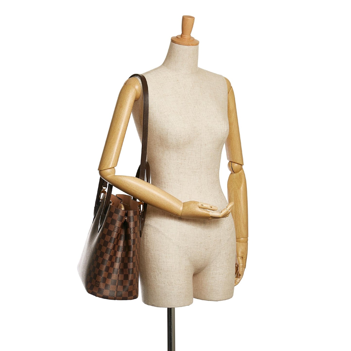 Louis Vuitton Damier Ebene Kensington (SHG-37278)