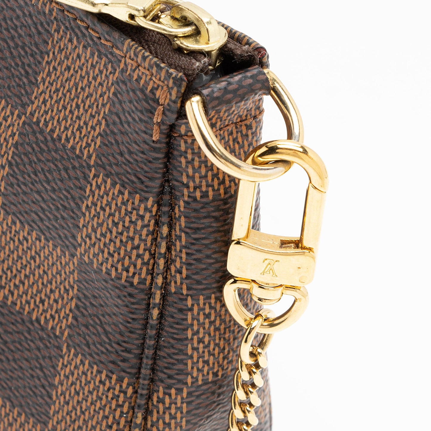 Louis Vuitton Damier Ebene Mini Pochette Accessoires (SHF-gMzgA9)