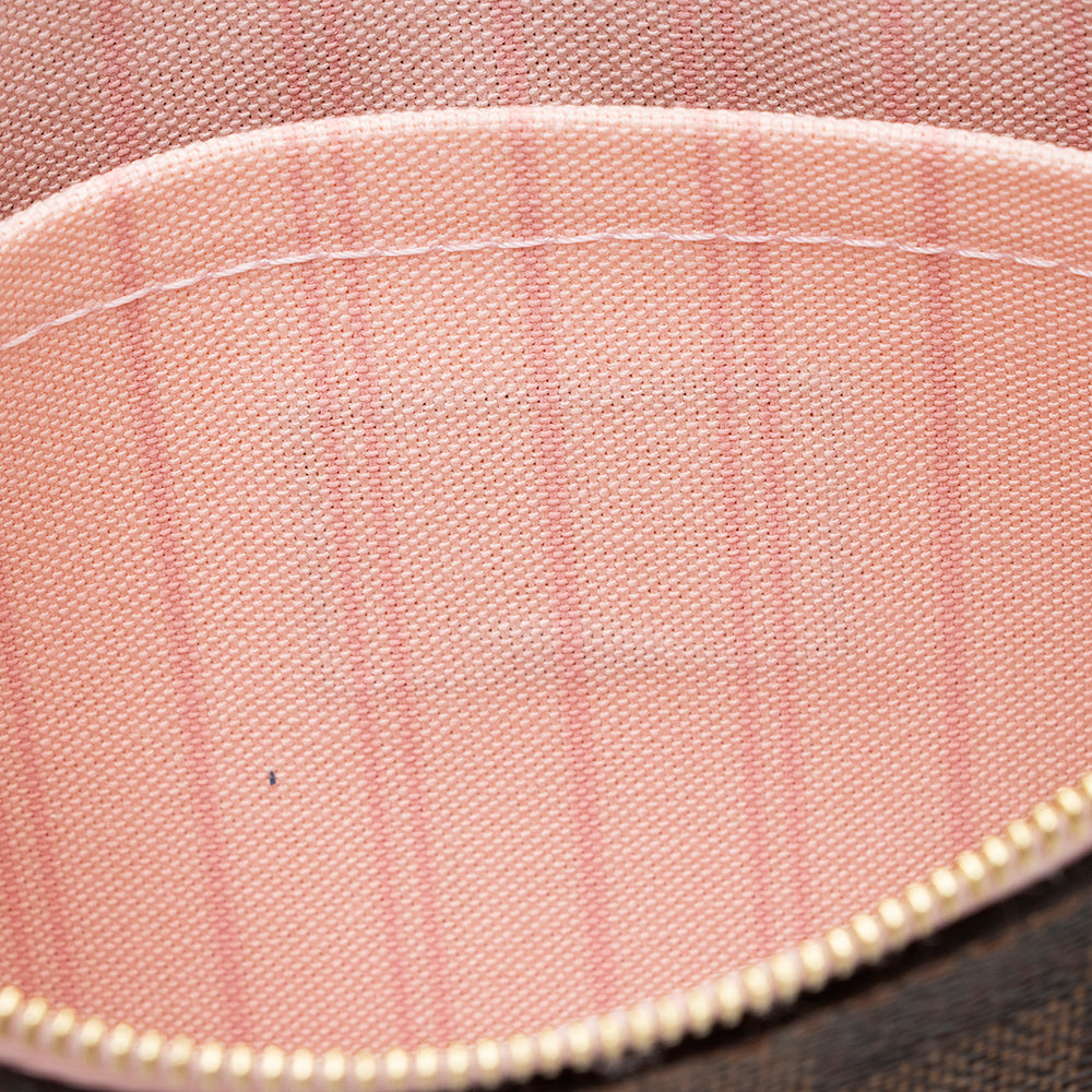 Louis Vuitton Damier Ebene Neverfull MM Pochette (SHF-19803)