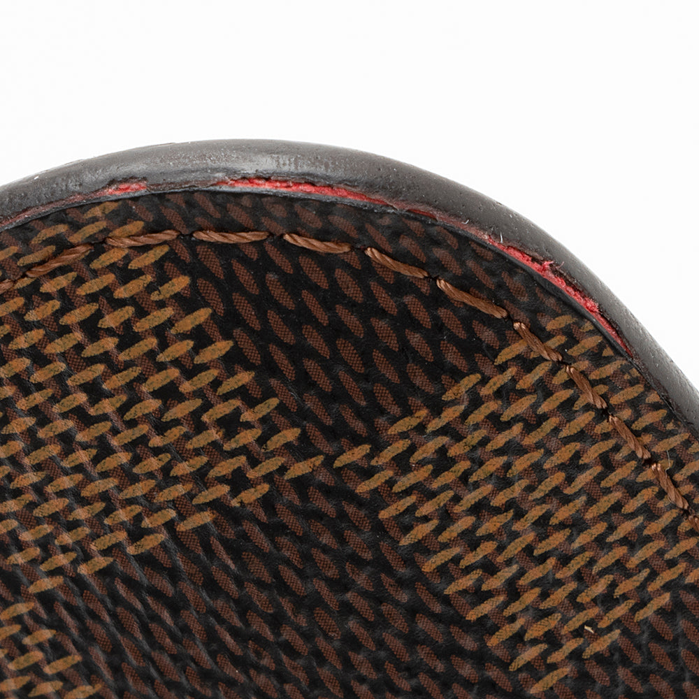 Louis Vuitton Damier Ebene Neverfull MM Pochette (SHF-20138)