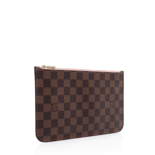 Louis Vuitton Damier Ebene Neverfull MM Pochette (SHF-OvClNn)