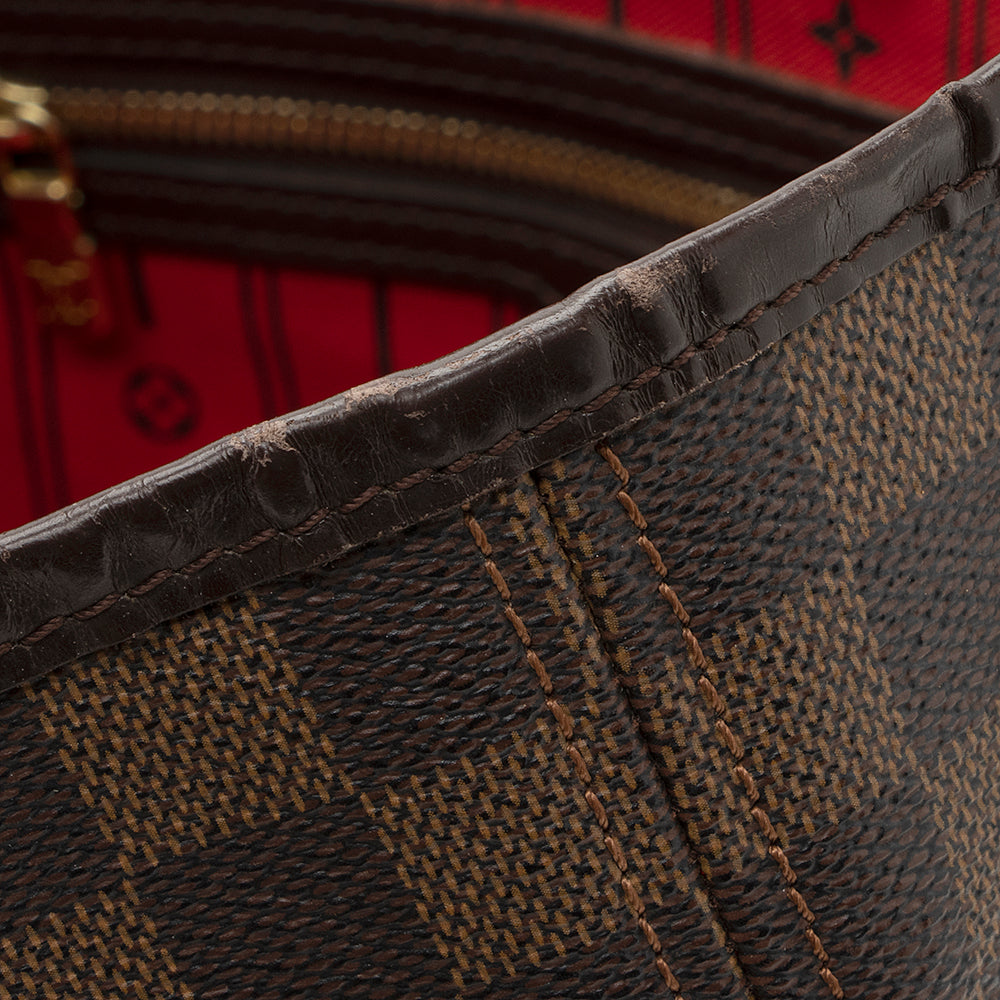 Louis Vuitton Damier Ebene Neverfull MM Tote - (SHF-19445)