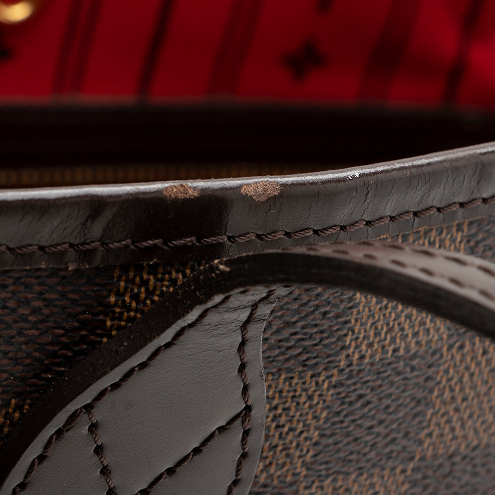 Louis Vuitton Damier Ebene Neverfull MM Tote (SHF-17773)