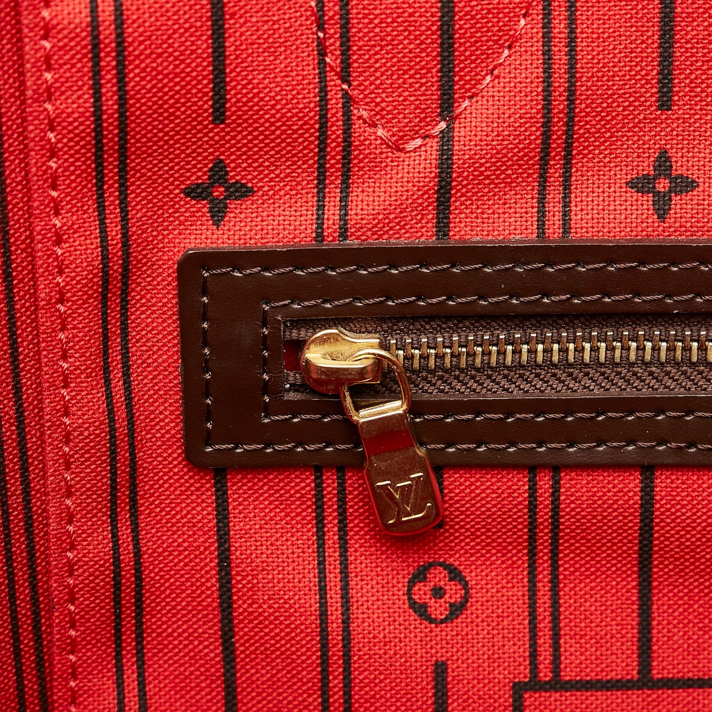 Louis Vuitton Damier Ebene Neverfull MM (SHG-35824)