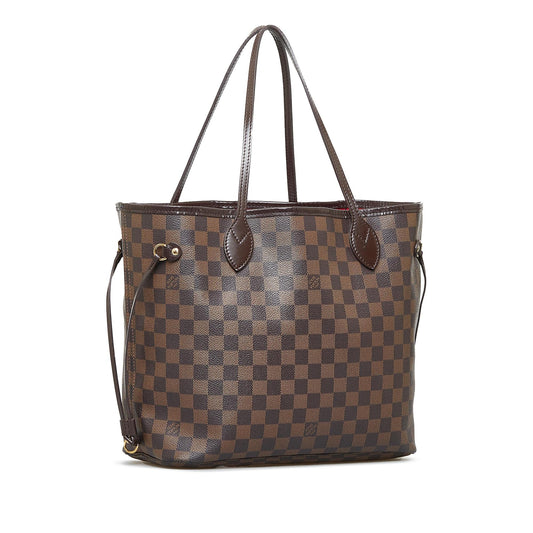 Louis Vuitton Damier Ebene Neverfull MM (SHG-gGAqCN)