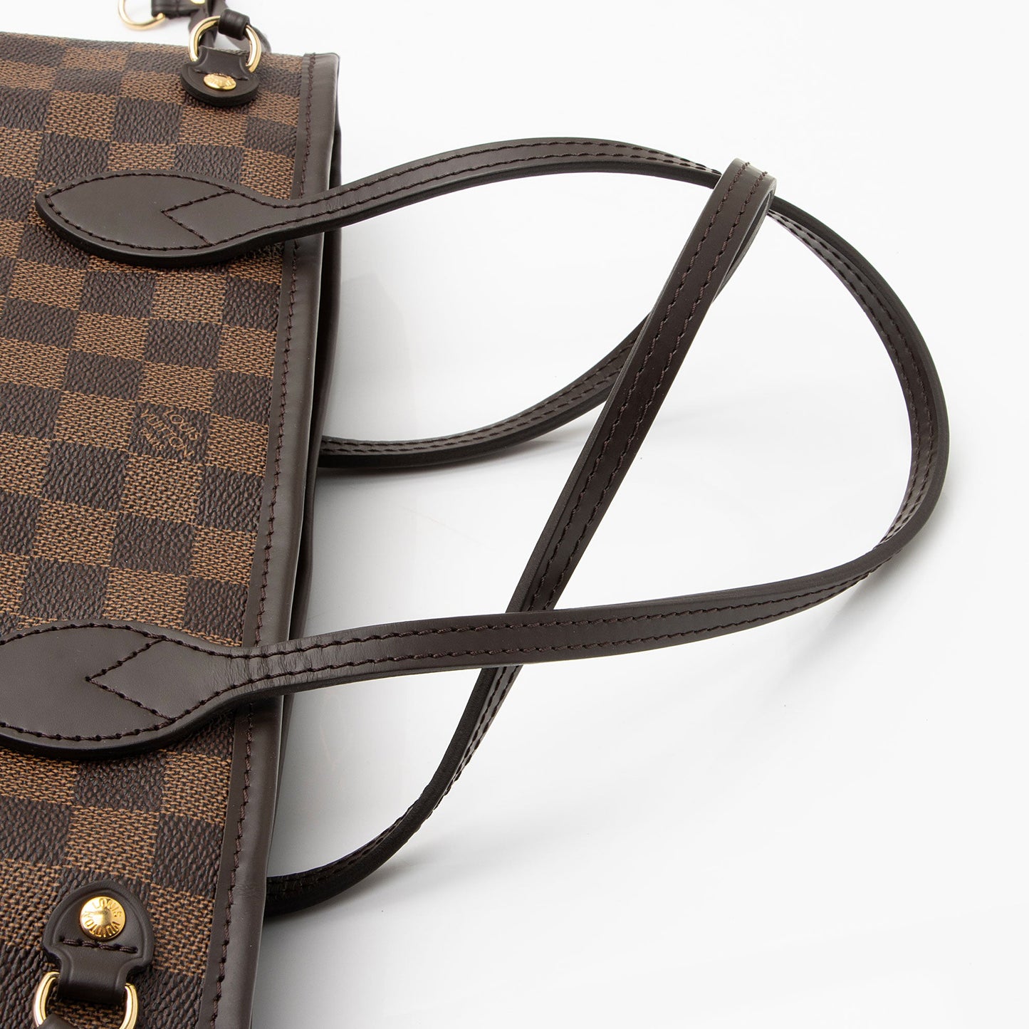 Louis Vuitton Damier Ebene Neverfull PM Tote (SHF-oolqXi)