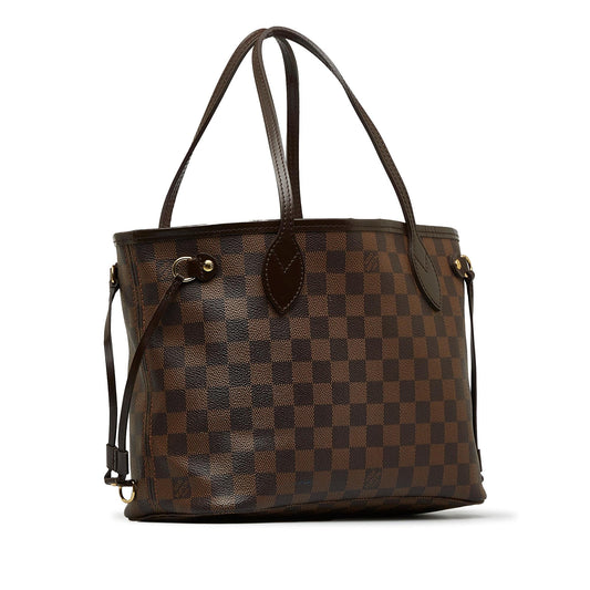 Louis Vuitton Damier Ebene Neverfull PM (SHG-pkEAdv)