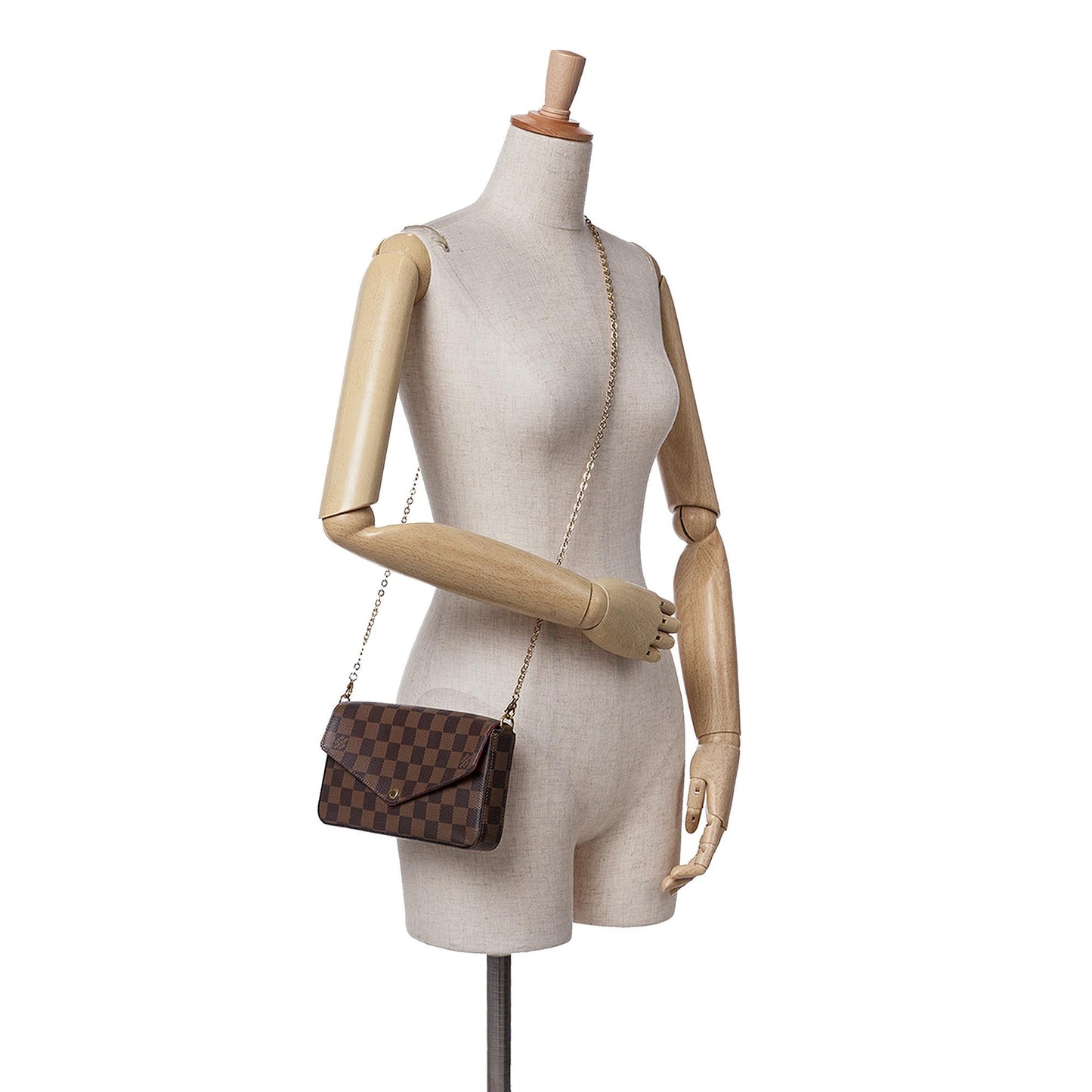 Louis Vuitton Damier Ebene Pochette Felicie