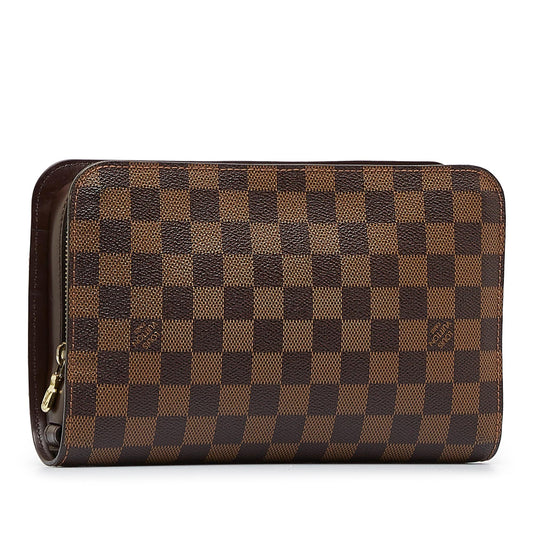 Louis Vuitton Damier Ebene Pochette Saint Louis (SHG-LYclXa)