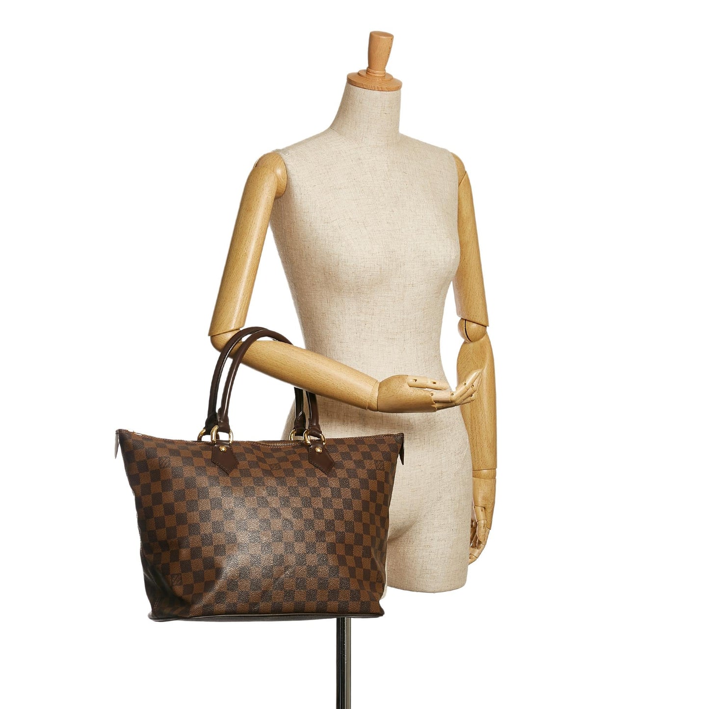 Louis Vuitton Damier Ebene Saleya MM (SHG-36291)