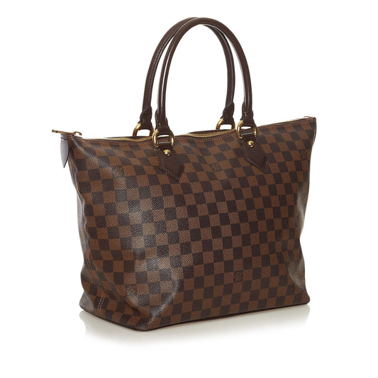 Louis Vuitton Damier Ebene Saleya MM (SHG-36291)