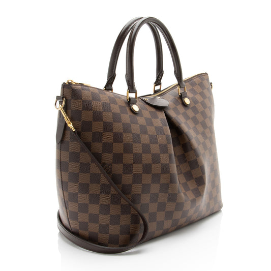 Louis Vuitton Damier Ebene Siena GM Satchel
