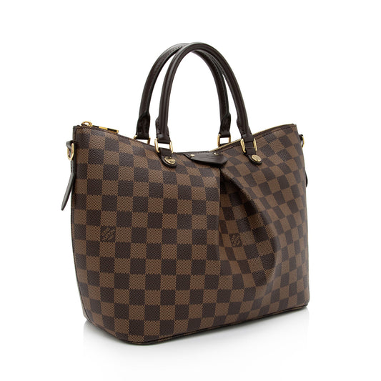 Louis Vuitton Damier Ebene Siena MM Satchel (SHF-nR9g3B)