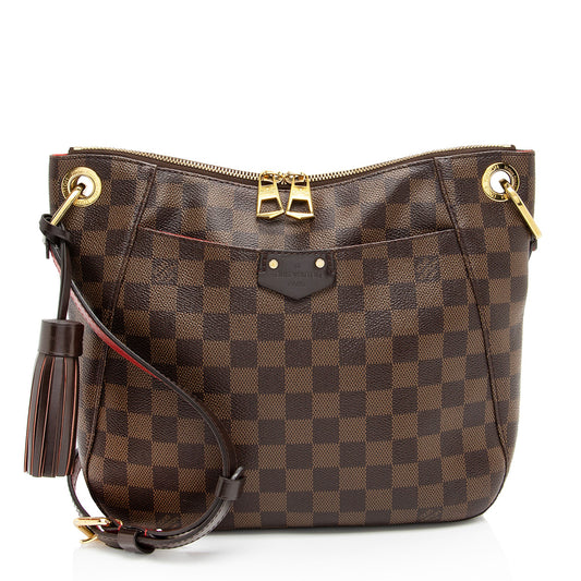 Louis Vuitton Damier Ebene South Bank Besace Shoulder Bag (SHF-hM1pts)