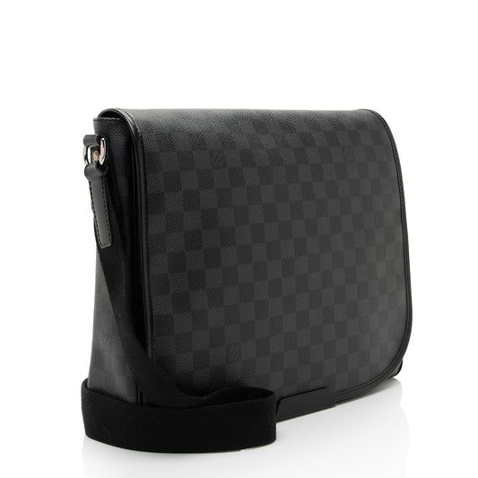 Louis Vuitton Damier Graphite Daniel MM Messenger (SHF-gXB02D)