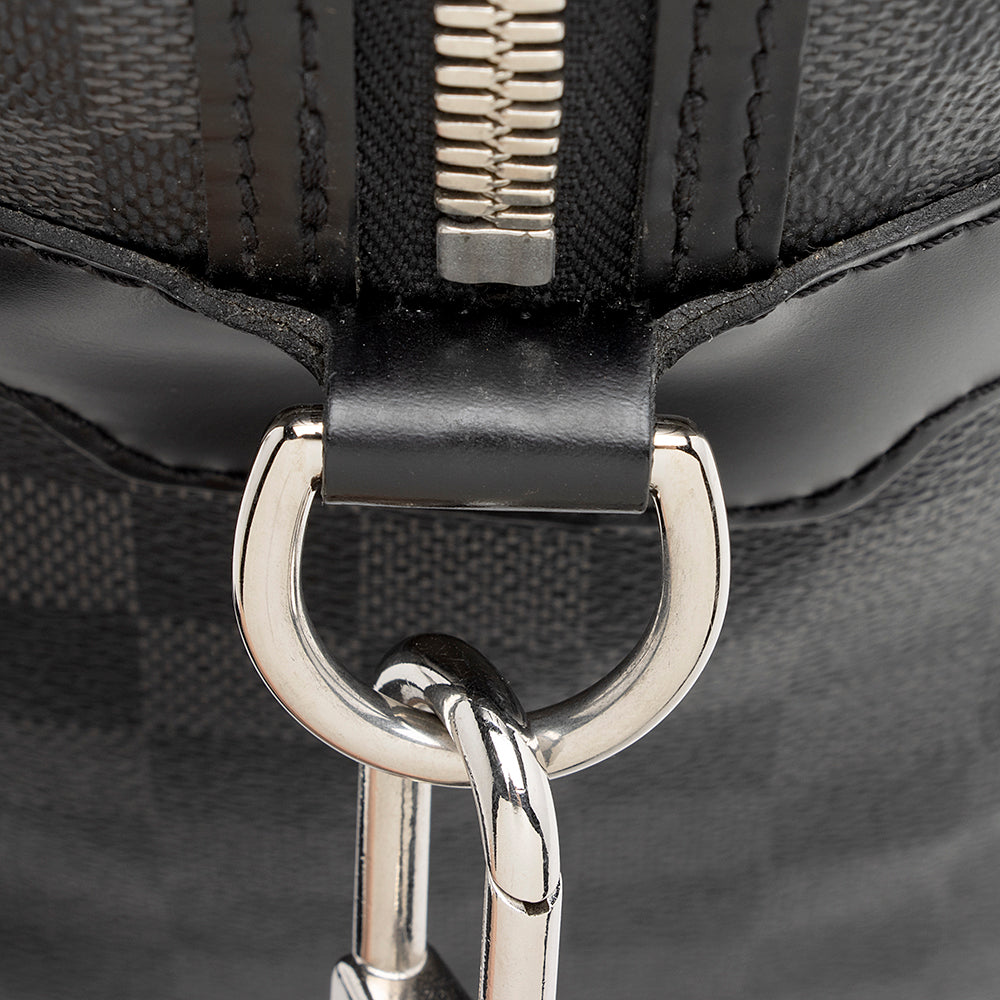 Louis Vuitton Damier Graphite Jorn Briefcase (SHF-21749)