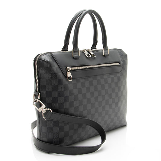Louis Vuitton Damier Graphite Porte Documents Jour Messenger Bag
