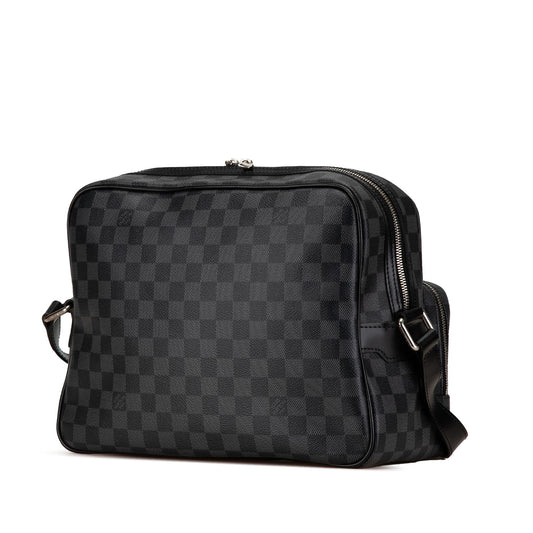 Louis Vuitton Damier Graphite Sac Leoh (SHG-hVIe5N)